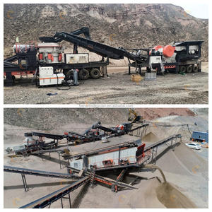 Pabrik Penyaringan dan Penghancuran Bergerak |   Mesin Penghancur Batu Bergerak Tipe Ban untuk Pemrosesan Satu Atap - Product Image 5