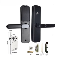 Cerradura Inteligente TTHotel para Memoria en la Nube con Seguridad de Tarjeta RFID para Hoteles y Apartamentos, Puertas de Acero/Aluminio/Vidrio/Latón