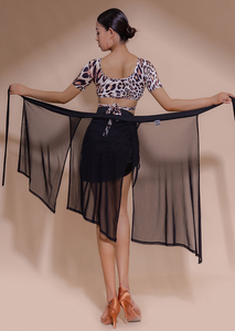 Hip Scarf Design Female Latin Dance Skirt Women <strong>Dancing</strong> Performance <strong>Ballroom</strong> Irregular Yoga Hip Scarf Belly <strong>Dress</strong> - Product Image 3