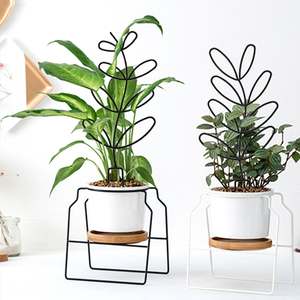 Forma di foglia traliccio pianta per arrampicata pianta d'<span class=keywords><strong>appartamento</strong></span> <span class=keywords><strong>in</strong></span> metallo <span class=keywords><strong>da</strong></span> giardino traliccio palo di filo per pianta <span class=keywords><strong>in</strong></span> <span class=keywords><strong>vaso</strong></span> pianta d'<span class=keywords><strong>appartamento</strong></span> - Product Image 6