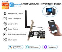 Tuya Mini PC Control remoto Interruptor de encendido/apagado Tarjeta de arranque Módulo de relé Interruptor de reinicio para escritorio PCI-e