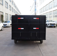 Remorque à plateau plat pour camion lourd à 2 essieux
