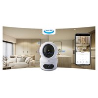 Cámara de Vigilancia H7C R100 2K 1440p QHD CMOS con Seguimiento por IA, Inalámbrica para Interiores, Visión Nocturna de 10M y Almacenamiento en la Nube