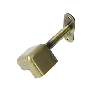 Soporte de esquina de aleación de zinc Shengshimingxin para riel de ropa, herraje de armario de montaje en pared - Product Image 1