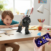 ACEBOTT Nuevo Kit de Robot Bi-pedal para Educación STEM, ESP32 IOT DIY Python ACECode, Juguetes Educativos de Robótica para Niños, Compatible con Arduino