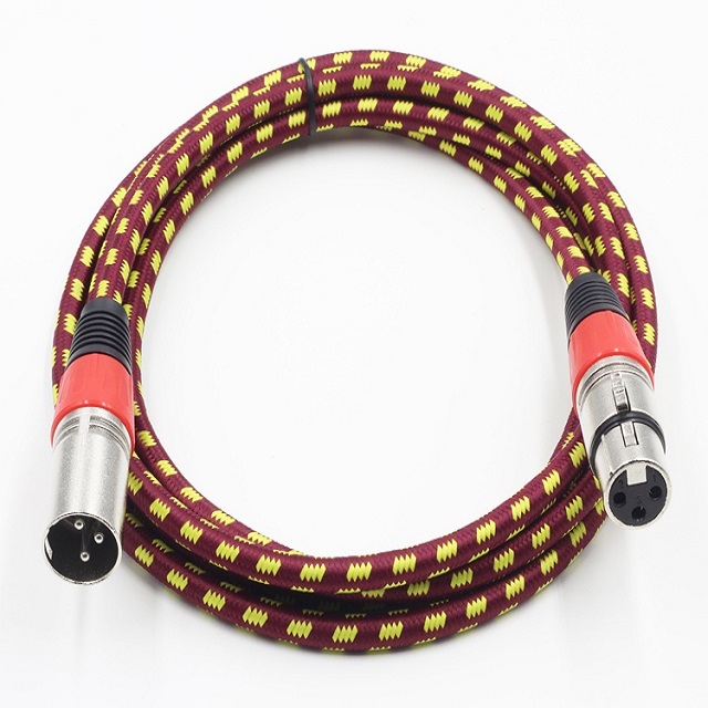 2M 5M 10M 3Pins DMX Stage Light Cables Male to Female XLR Cable