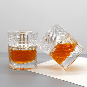 50ml Square Crystal White Glass Perfume <b>Dispensing</b> <b>Bottle</b> Transparent Spray with Clip-on Empty Cosmetic 30ml Capacity - Product Image 2