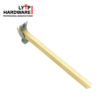 Barato personalizado 300g 400g magnético y antideslizante Jordanstyle martillo con mango de madera
