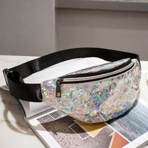 I-0601 Sequins Holographic Fanny Pack Feminina Waist Pack <b>Women's</b> Laser Chest Waist <b>Bag</b> <b>Women</b> <b>Belt</b> <b>Bag</b> Bum <b>Bag</b> - Product Image 6