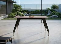 Nouvelle Arrivée - Table de Bureau Exécutive de Luxe Personnalisée - Design Moderne - Utilisation à Domicile ou au Bureau - Durable - Mélamine Commerciale