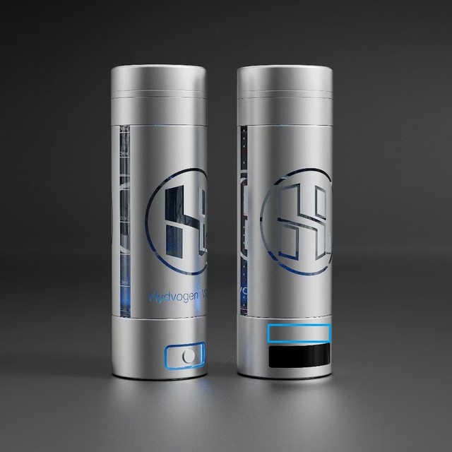 Portable Rechargeable Hydrogen Water Generator with 9000ppb SPE Membrane Electrolysis 3 in 1 High-end Hydrogen Rich Water Bottle