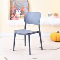 Chaise en plastique colorée moderne pour enfants, idéale pour l'intérieur et l'extérieur – Offre spéciale