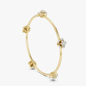 Pulsera de tenis de diamantes hecha a mano de la mejor calidad con acabado de alto brillo para mujer, colección de joyería de lujo, proveedor mayorista - Product Image 1