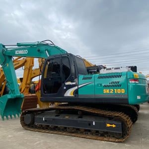 Excavadora Usada de Segunda Mano, Maquinaria para Movimiento de Tierras KOBELCO SK210D en Venta - Product Image 1