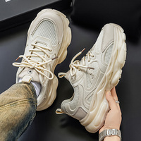 M8326 Nouvelle conception, chaussures de sport décontractées à lacets, semelle extérieure en caoutchouc durable, chaussures de course de haute qualité, baskets de jogging pour hommes