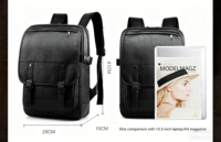 Sac à dos pour ordinateur portable en PU, grande capacité, pour étudiants, usage professionnel et loisirs, personnalisé en usine, durable, prix avantageux, fermeture éclair, imperméable, en tissu Oxford