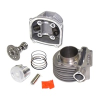 Kit de tête de cylindre Assy, 61mm, pour Scooter Quad 152QMI 157QMJ, pour ATV, Go Kart, Quad, GY6 180cc