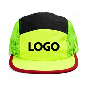 Gorra de Running con Logotipo Personalizado, Gorra Impresa de 5 Paneles de Nailon Ajustable, Multicolor, Ligera, para Verano, Senderismo y Ciclismo al Aire Libre - Product Image 1