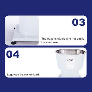 Petite baignoire pour <span class=keywords><strong>chien</strong></span> en acier inoxydable et caoutchouc pour chat Piscine <span class=keywords><strong>spa</strong></span> pour animaux de compagnie pour le toilettage et le nettoyage dans les animaleries - Product Image 5