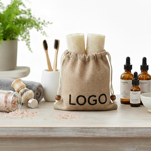Promotional Custom Burlap <strong>Bags</strong> <strong>Wholesale</strong> 7X9 9X12 10X14 10X15 13X18 15X20 Cm <strong>Jute</strong> Drawstring <strong>Bag</strong> Gift Pouch - Product Image 5
