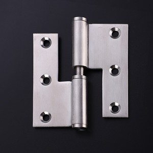 Bisagras de acero inoxidable Rideley de 3 pulgadas cuadradas, extraíbles, con cierre suave, para puertas de madera de habitaciones ignífugas - Product Image 1