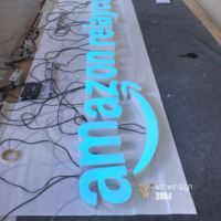 Letrero LED RGB de Aluminio con Cambio de Color Dinámico, Resistente al Agua IP67, Activado por Sonido, Colores Vívidos, Directo de Fábrica, para Interiores