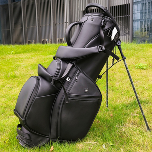 <span class=keywords><strong>Sac</strong></span> <span class=keywords><strong>de</strong></span> golf professionnel JBoss Golf Factory avec logo personnalisé, 5/14 compartiments, <span class=keywords><strong>en</strong></span> <span class=keywords><strong>cuir</strong></span> PU imperméable, durable, gris, blanc, <span class=keywords><strong>noir</strong></span> - Product Image 6