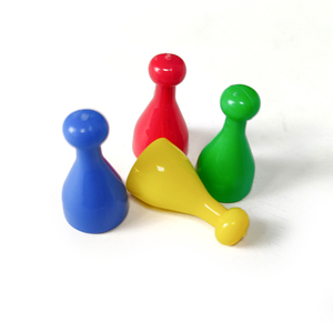 Con Xúc Xắc Góc Tròn 13*25Mm & 16Mm Con Cờ Gỗ Để Bàn Nhiều Màu Bộ Trò Chơi Ludo Phụ Kiện Trò Chơi Cờ Bàn Tùy Chỉnh Bằng Nhựa Đồ Cầm Đồ - Product Image 6