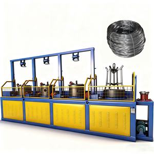 Máquina automática de trefilado tipo polea con función de recocido y <span class=keywords><strong>descamación</strong></span> para alambre de acero de alto carbono - Product Image 1