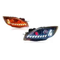 Feux de voiture FT pour Mazda 3 Phares 2011-2015 Mise à niveau LED Projecteur Phare Feux de jour Accessoires automobiles