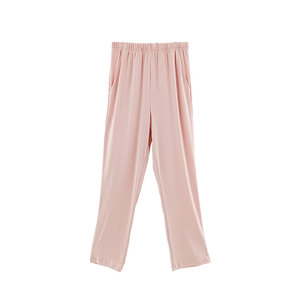 Pijamas de mujer con cuello de muesca suave, ropa de dormir de manga larga, pijamas de talla grande con botones y logotipo personalizado al por mayor - Product Image 2