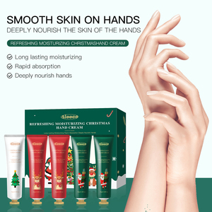 Set Regalo Aiooce di Creme per le Mani, 5 Pezzi/Scatola, Crema Mani Rinfrescante da Viaggio, Idratante Duraturo 30g/pezzo, Regalo per la Cura della Pelle - Product Image 4