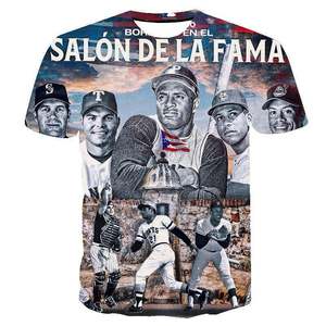 Spedizione Gratuita American Legend Roberto Clemente U.S. Baseball Uranus N. Maglietta Jersey 21 Lavorata a Maglia e Uncinetto, Design Casual Semplice - Product Image 2