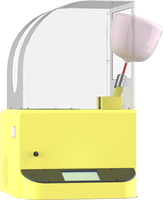 Elevenvending verkoopt de nieuwste automatische suikerspinkautomaat van de fabriek, geschikt voor kleine bedrijven.