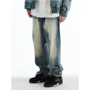 Hip Hop Dancers Loose Big Size Skateboard Baggy Jeans