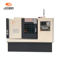 Nouveau prix compétitif TCK6340S Tour CNC à banc incliné contrôlé par GSK, mini centre de tournage de haute précision avec porte-outils de type gang