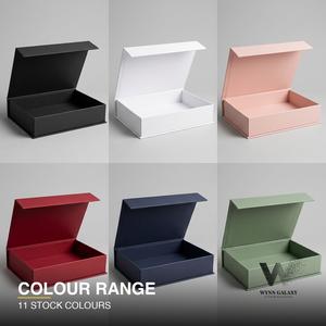 Solid Color Magnetic Flip Gift <b>Box</b> Custom Logo Rigid Cardboard Packaging <b>Box</b> for Birthday Christmas <b>Bridesmaid</b> <b>Proposal</b> - Product Image 6