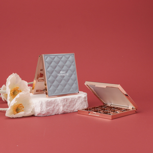 <span class=keywords><strong>Palette</strong></span> de fards à paupières fantaisie personnalisée en usine, vide, carrée, <span class=keywords><strong>pour</strong></span> highlighter et correcteur, avec clip - Product Image 6