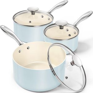 Sartén Antiadherente de Cerámica Saludable, Ecológica, Apta para Inducción, de Aleación de Aluminio Forjado Personalizada OEM, Venta Directa de Fábrica Premium - Product Image 1