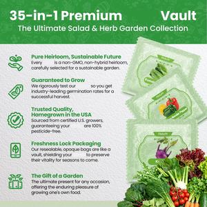 <span class=keywords><strong>Kit</strong></span> de jardinage de survie écologique et biologique sans OGM pour intérieur/extérieur, plus de 21 000 plantes |   35 variétés avec des marqueurs de plantes gratuits - Product Image 5