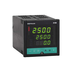 Gefran <b>Temperature</b> And Pressure <b>Controller</b> 2500-1-1-0-0-0-1 Display Control Instrument Italy Made - Product Image 2
