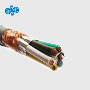 Copper Wire Braid Shielding Flexible Electric Control Cable