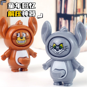 Porte-clés poupée à visage changeant Tom et Jerry, jouet en plastique pour enfants, anti-stress, unisexe, de 5 à 7 ans - Product Image 3