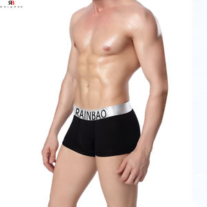 Boxer da <span class=keywords><strong>Uomo</strong></span> Rainbao con Grande Rilievo, Intimo Sportivo Monocolore, Taglia Grande, Sexy, Modellante, per Uomini in Sovrappeso - Product Image 4