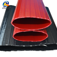 Tuyau d'irrigation plat personnalisé de 3 pouces, longueur sur mesure, 6 bars, multicolores, en PVC, pour le décharge d'eau et le transport de liquides