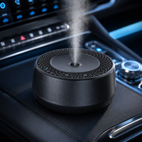 Diffuseur d'huiles essentielles liquides USB portable, écologique, mini-désodorisant de voiture avec capteur de vibration, pulvérisation automatique