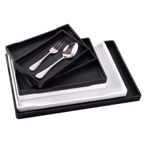 Beste Kwaliteit Hotel Restaurant Plastic Pp Hout-Achtige Dienblad Fast Food Trays - Product Image 2