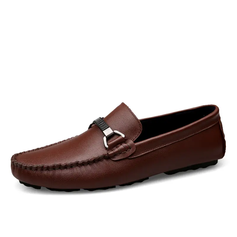 Orijinal kalite lüks resmi erkek hakiki deri elbise loafer ayakkabılar erkekler için