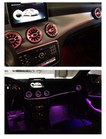 Kit de lampes d'ambiance LED ICarsin 12V 120W, éclairage décoratif pour grille d'aération de type turbine, pour mise à niveau Mercedes Classe A W176 Classe B W246