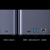UGREEN DH4300 Plus Mini NAS Domestique AI Rockchip Octa Core A55-A76 8 Go LPDDR4X 4 Baies SATA HDD SSD NFC RJ45 Stockage Réseau 2.5GbE